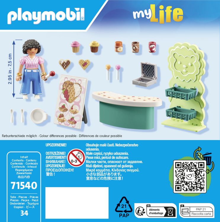 Produktbild: PLAYMOBIL 71540 S&uuml;&szlig;igkeitenstand