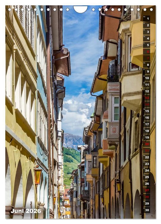 Produktbild: Stadtherz BOZEN (Wandkalender 2026 DIN A4 hoch), CALVENDO Monatskalender