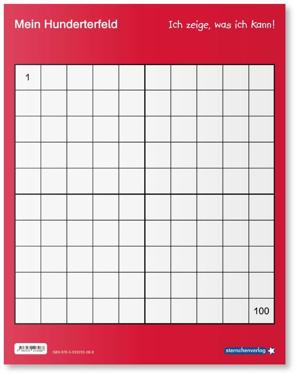 Produktbild: Mein Hunderterfeld mit Stift
