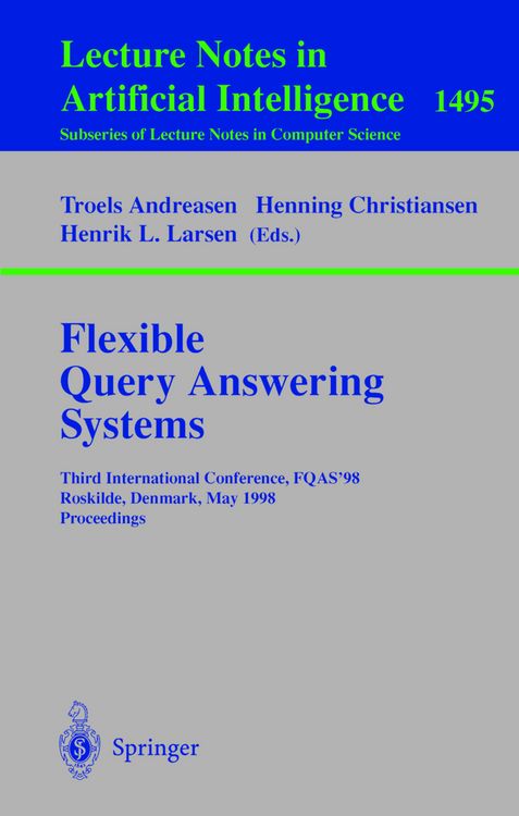 Produktbild: Flexible Query Answering Systems