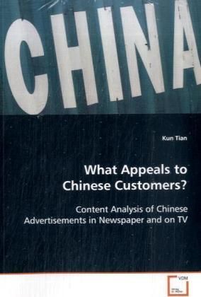 Produktbild: Tian, K: What Appeals to Chinese Customers?