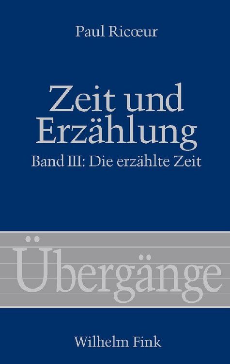 Produktbild: Zeit und Erz&auml;hlung