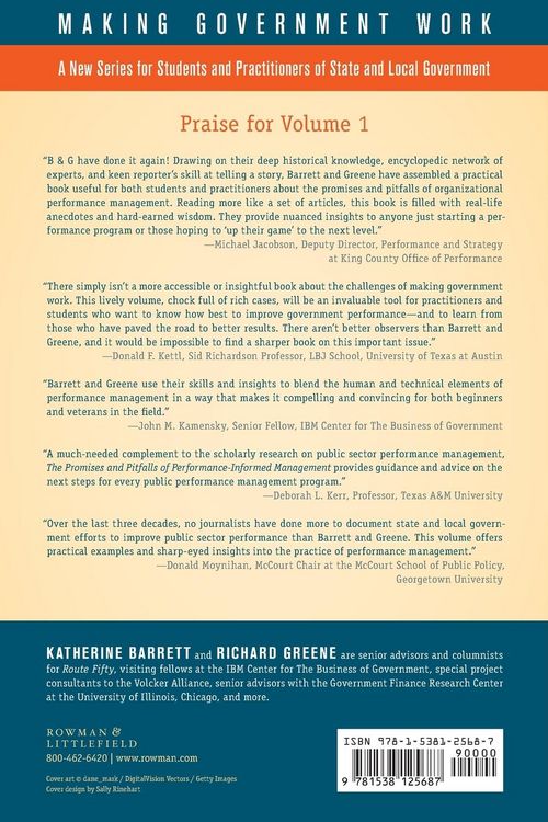 Produktbild: Making Government Work