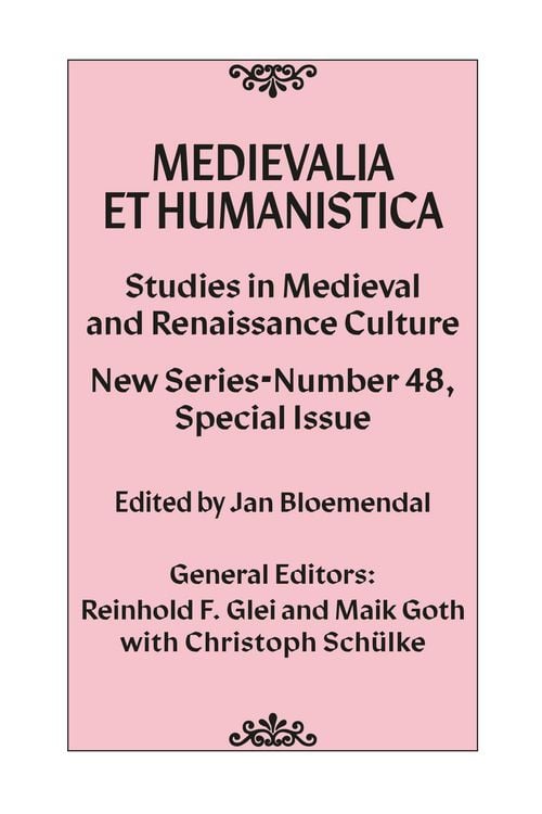 Produktbild: Medievalia et Humanistica, No. 48