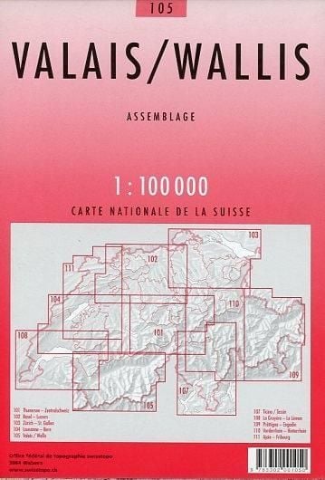 Produktbild: 105 Valais/Wallis