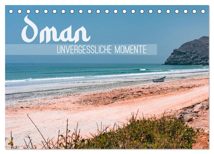 Produktbild: Oman - Unvergessliche Momente (Tischkalender 2026 DIN A5 quer), CALVENDO Monatskalender