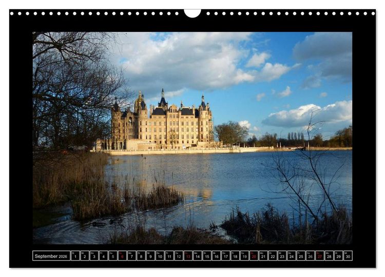 Produktbild: Residenzstadt Schwerin (Wandkalender 2026 DIN A3 quer), CALVENDO Monatskalender