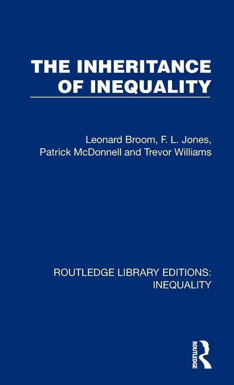 Produktbild: The Inheritance of Inequality