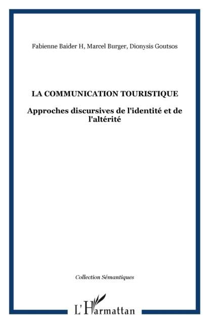 Produktbild: La communication touristique