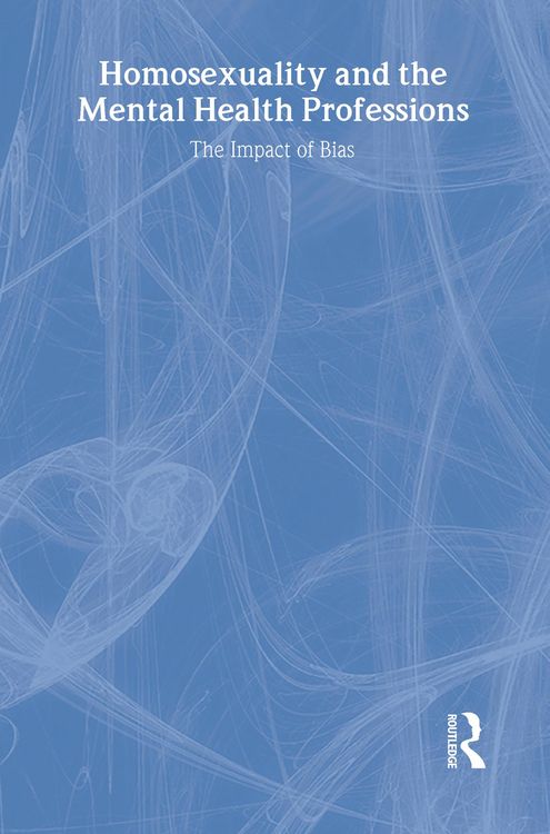 Produktbild: Homosexuality and the Mental Health Professions
