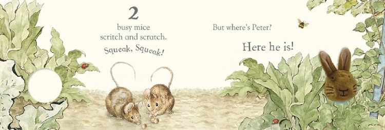Produktbild: Peter Rabbit Finger Puppet Book