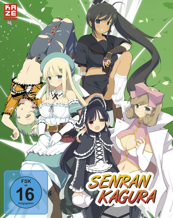 Produktbild: Senran Kagura - Gesamtausgabe - Episode 01-12 [2 DVDs] - Steelcase Edition