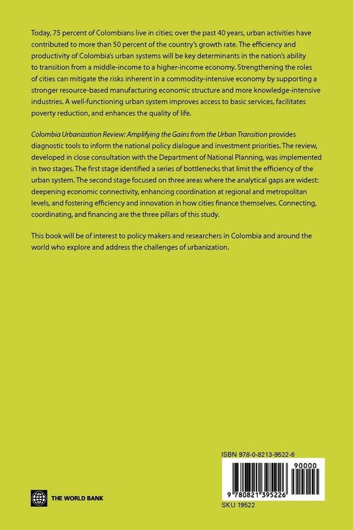 Produktbild: Colombia Urbanization Review