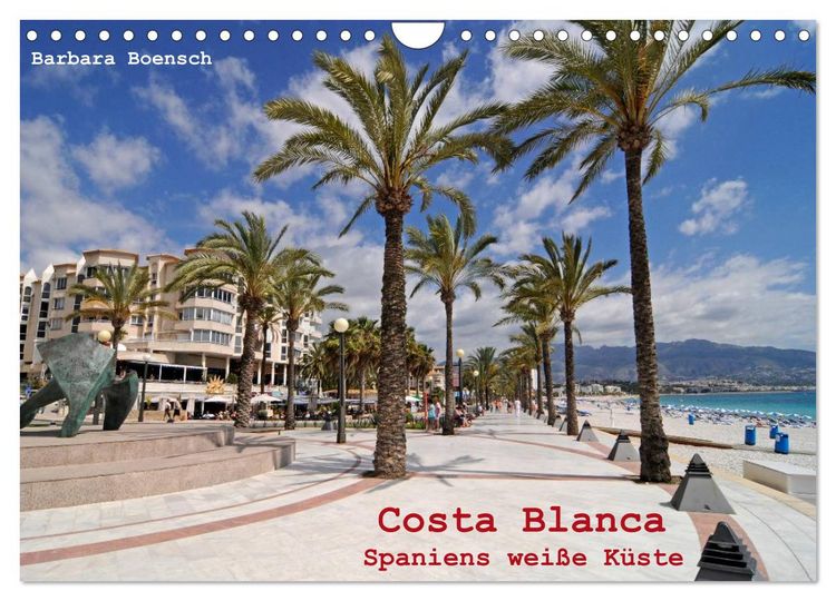Produktbild: Costa Blanca - Spaniens wei&szlig;e K&uuml;ste (Wandkalender 2026 DIN A4 quer), CALVENDO Monatskalender