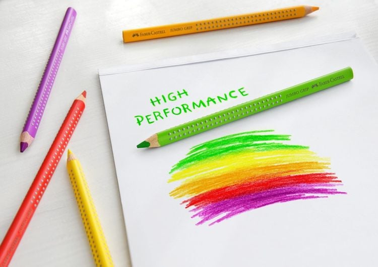 Produktbild: Faber-Castell Buntstifte Jumbo Grip 16er Set Metalletui