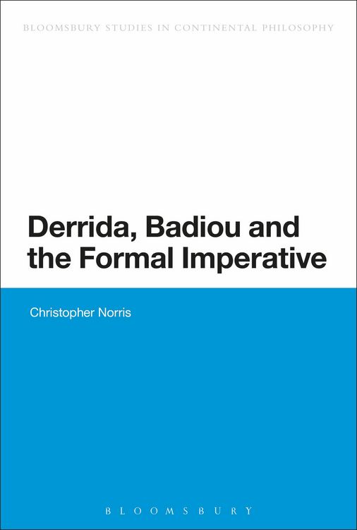 Produktbild: Derrida, Badiou and the Formal Imperative