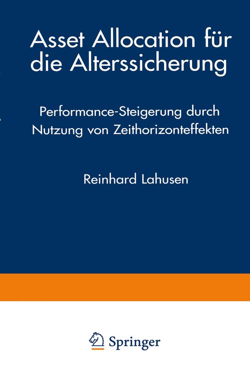 Produktbild: Asset Allocation für die Alterssicherung