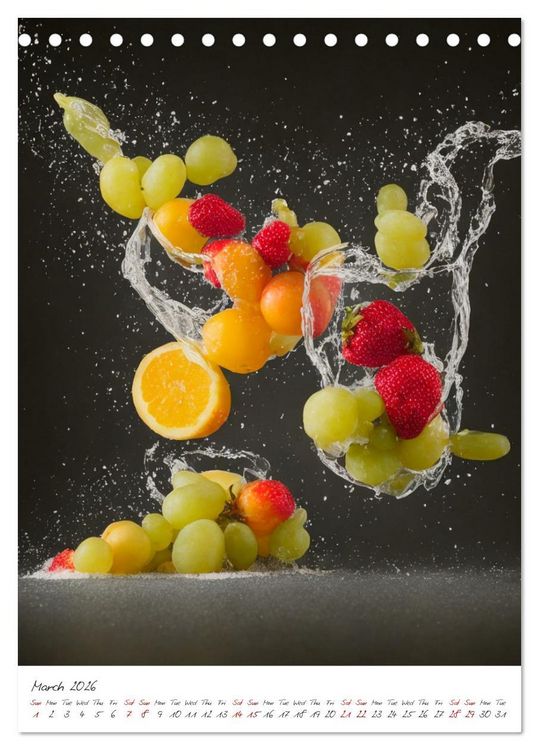 Produktbild: An ocean of freshness (Desk Calendar 2026 DIN A5 portrait), CALVENDO 12 Month DeskCalendar