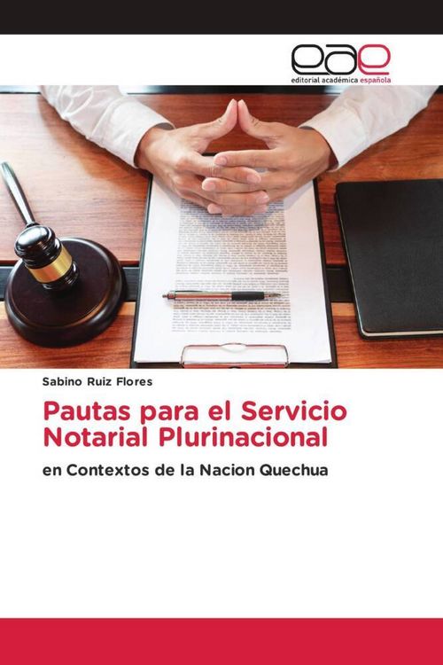 Produktbild: Pautas para el Servicio Notarial Plurinacional
