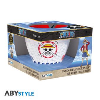 Produktbild: ONE PIECE - Ramen Bowl with chopsticks - "Monkey D. Luffy"