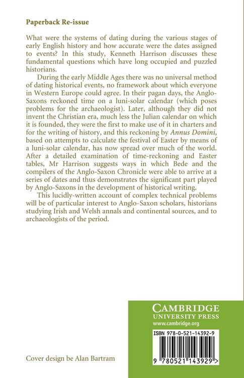 Produktbild: The Framework of Anglo-Saxon History