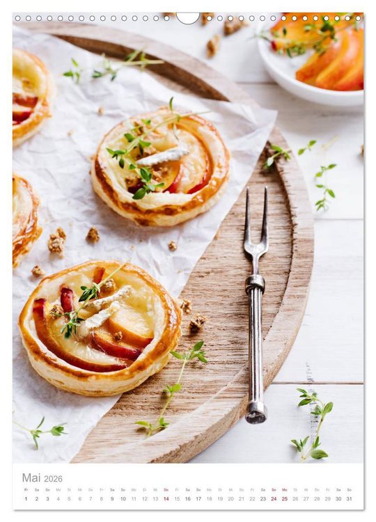 Produktbild: Vegetarisch inspiriert (Wandkalender 2026 DIN A3 hoch), CALVENDO Monatskalender