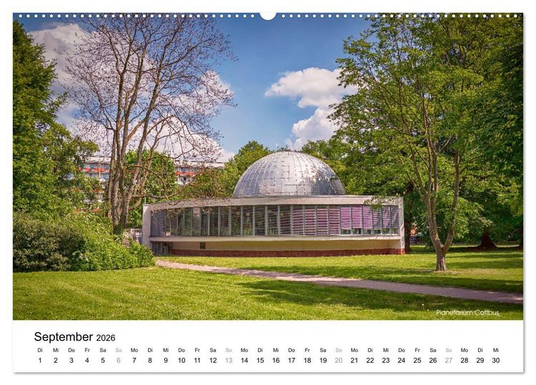 Produktbild: Cottbus/Ch&oacute;sebuz (Wandkalender 2026 DIN A2 quer), CALVENDO Monatskalender