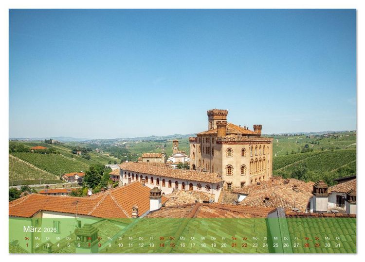 Produktbild: Barolo in den H&uuml;geln des Langhe (Wandkalender 2026 DIN A3 quer), CALVENDO Monatskalender