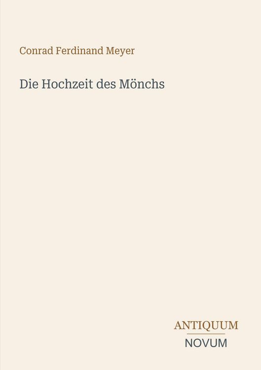 Produktbild: Die Hochzeit des M&ouml;nchs