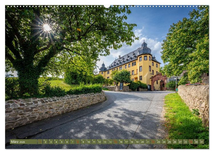 Produktbild: Kulturlandschaft Rheingau (hochwertiger Premium Wandkalender 2026 DIN A2 quer), Kunstdruck in Hochglanz