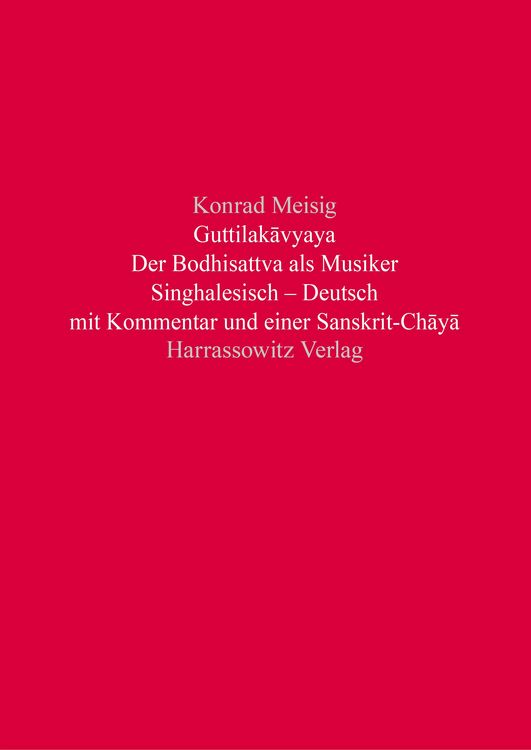 Produktbild: Guttilakavyaya. Der Bodhisattva als Musiker