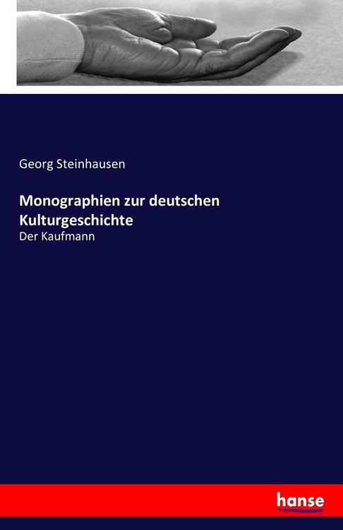 Produktbild: Monographien zur deutschen Kulturgeschichte