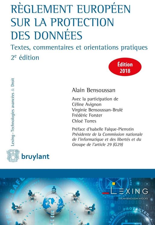 Produktbild: R&egrave;glement europ&eacute;en sur la protection des donn&eacute;es