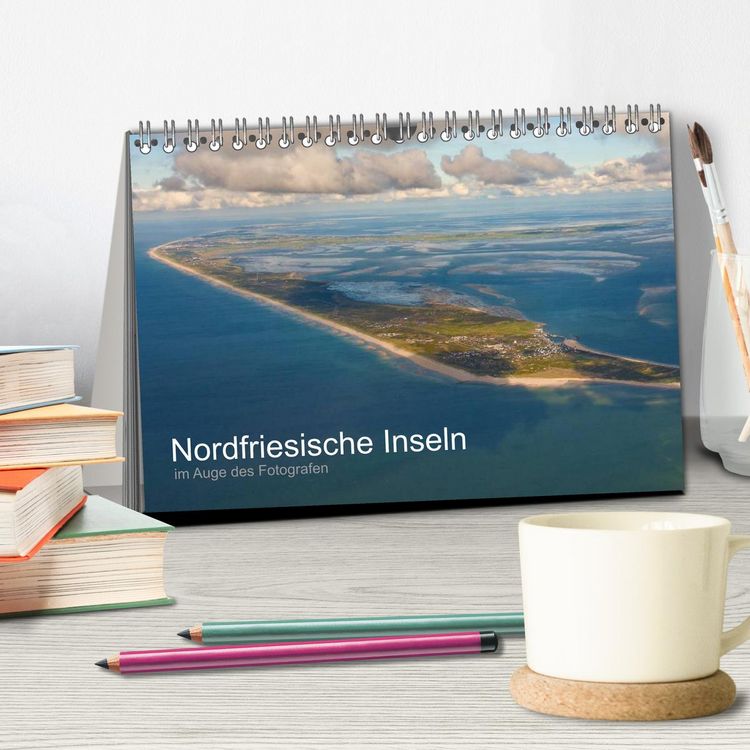 Produktbild: Nordfriesische Inseln im Auge des Fotografen (Tischkalender 2026 DIN A5 quer), CALVENDO Monatskalender