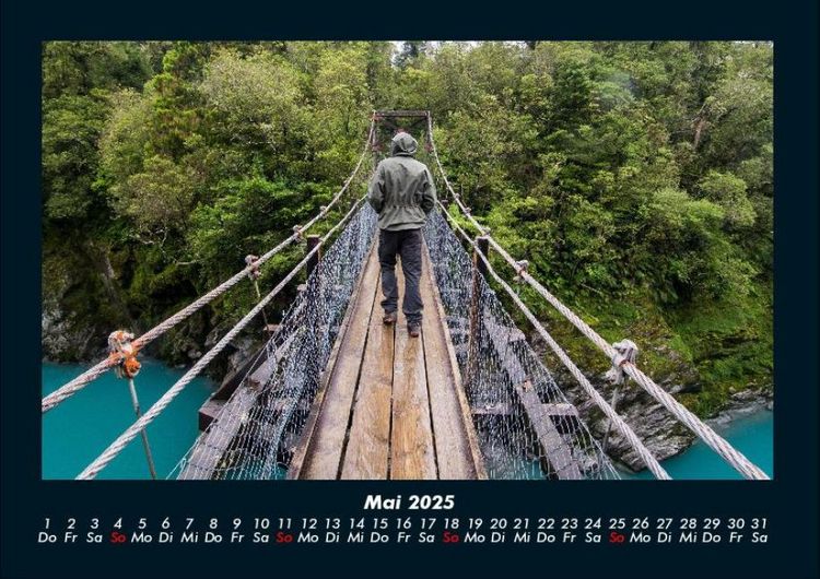 Produktbild: Wanderlust 2025 Fotokalender DIN A4