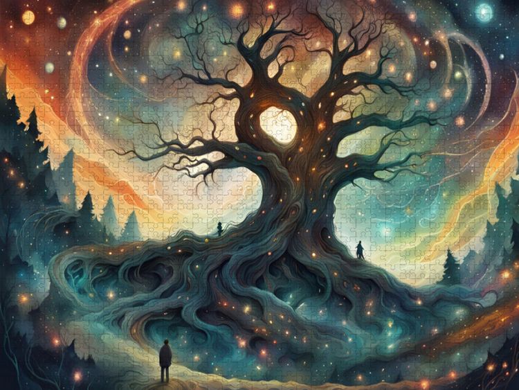 Produktbild: CALVENDO Puzzle Weisheit | 1000 Teile Lege-Gr&ouml;&szlig;e 64x48cm Foto-Puzzle f&uuml;r gl&uuml;ckliche Stunden