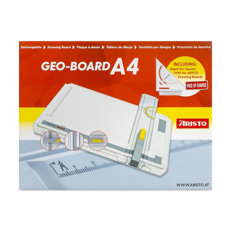 Produktbild: ARISTO Geo Board Zeichenplatte A4 Schnellzeichendreieck