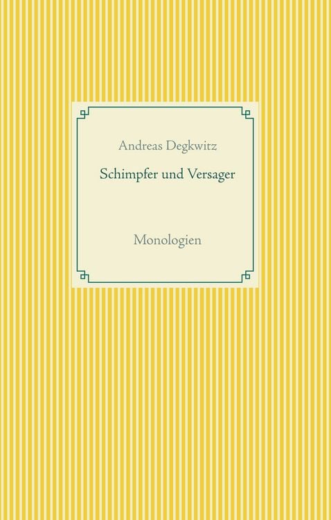 Produktbild: Schimpfer und Versager