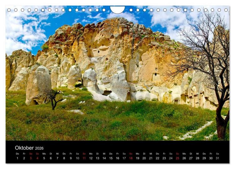 Produktbild: T&uuml;rkei - fantastisches Kappadokien (Wandkalender 2026 DIN A4 quer), CALVENDO Monatskalender