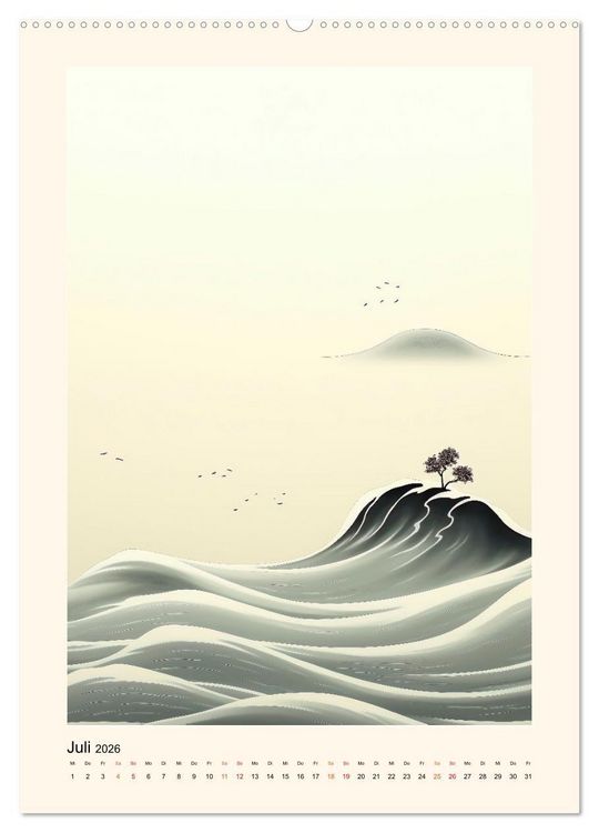 Produktbild: Japan - Kunst und Tradition (Wandkalender 2026 DIN A2 hoch), CALVENDO Monatskalender