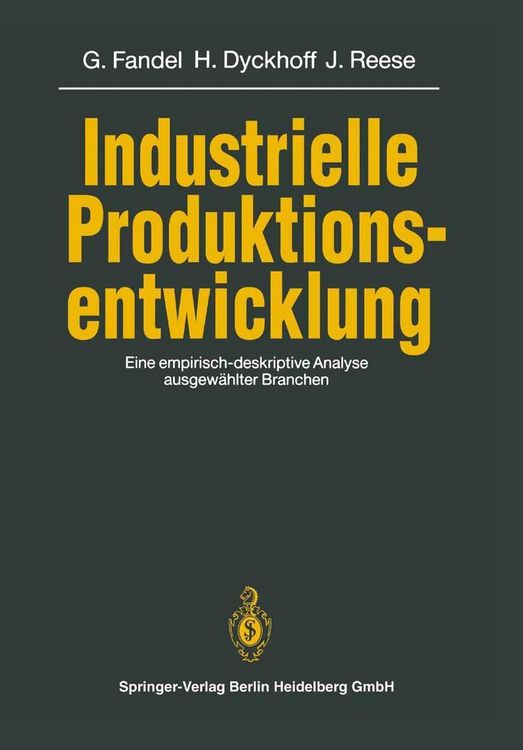 Produktbild: Industrielle Produktionsentwicklung
