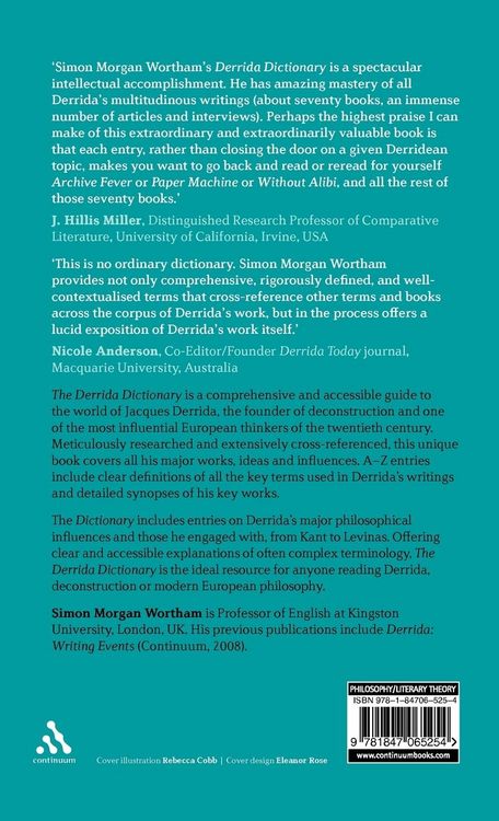 Produktbild: The Derrida Dictionary