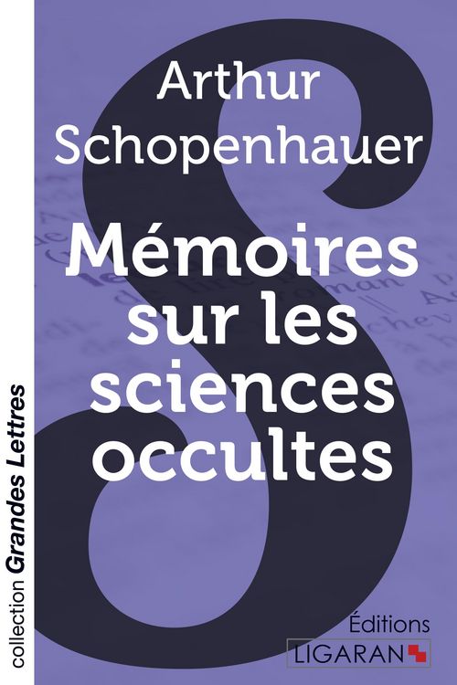 Produktbild: M&eacute;moires sur les sciences occultes (grands caract&egrave;res)