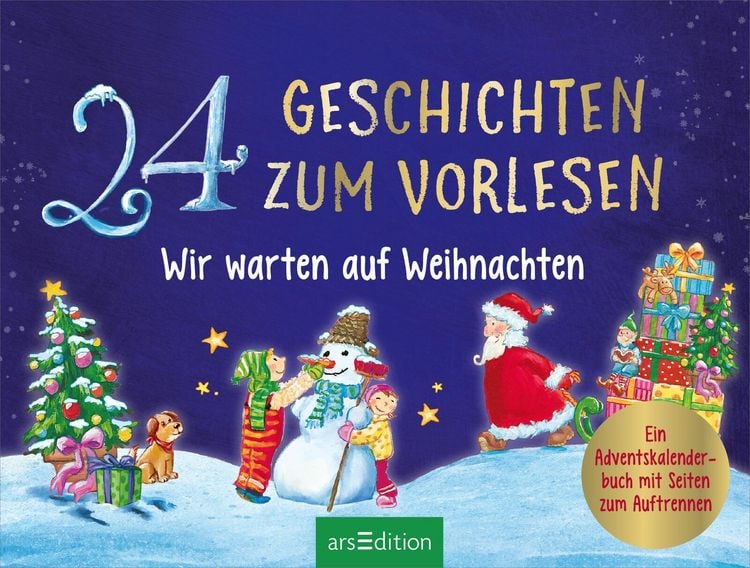 Produktbild: 24 Geschichten zum Vorlesen &ndash; Wir warten auf Weihnachten