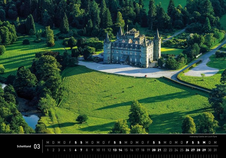 Produktbild: Schottland Premiumkalender 2027