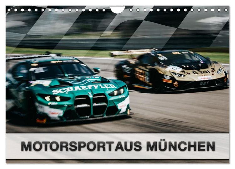 Produktbild: Motorsport aus M&uuml;nchen (Wandkalender 2026 DIN A4 quer), CALVENDO Monatskalender