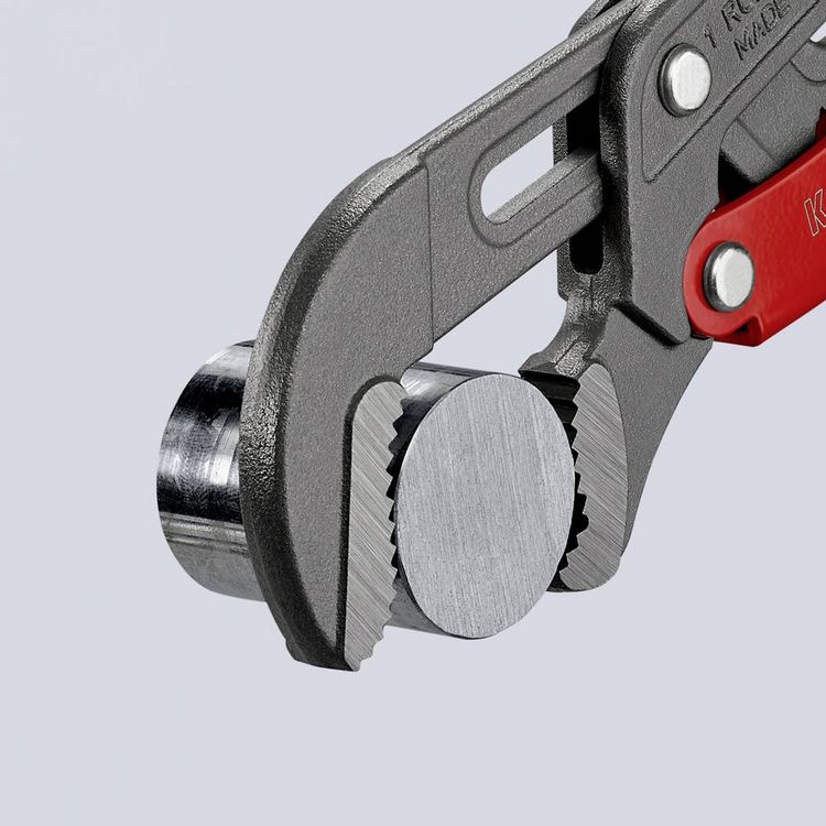 Produktbild: Knipex 83 61 010 Eckrohrzange 45&deg; 1\"