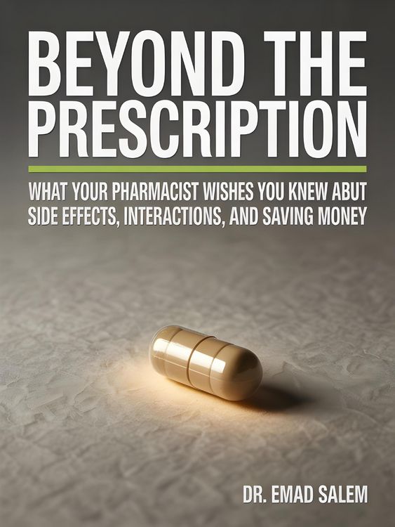 Produktbild: Beyond The Prescription: What Your Pharmacist Wishes You Knew About Side Effects, Interactions, and Saving Money