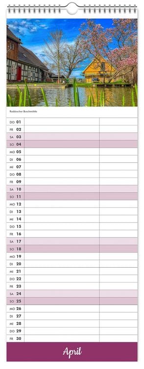 Produktbild: K&uuml;chenkalender Spreewald 2027 NEU! inkl. Rezepte