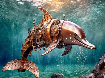 Produktbild: CALVENDO Puzzle Dieter, der Delfin | 1000 Teile Lege-Gr&ouml;&szlig;e 64x48cm Foto-Puzzle f&uuml;r gl&uuml;ckliche Stunden